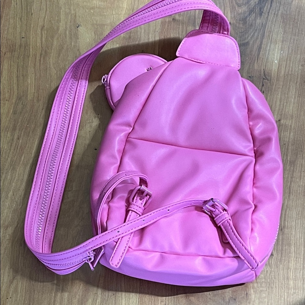 Steve Madden Pink Padded Backpack with Coin Pouch - Picture 6 of 13